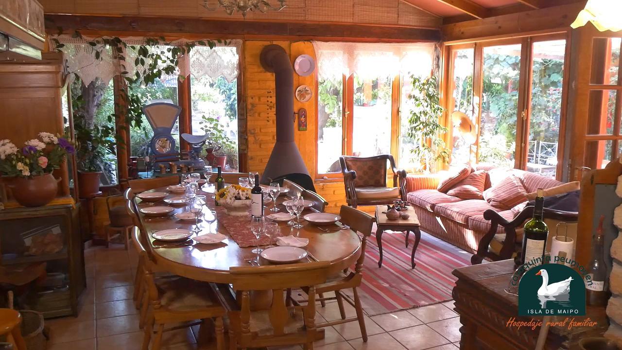 Alojamiento Rural Casa Quinta Peumayen 伊斯拉德迈波 外观 照片